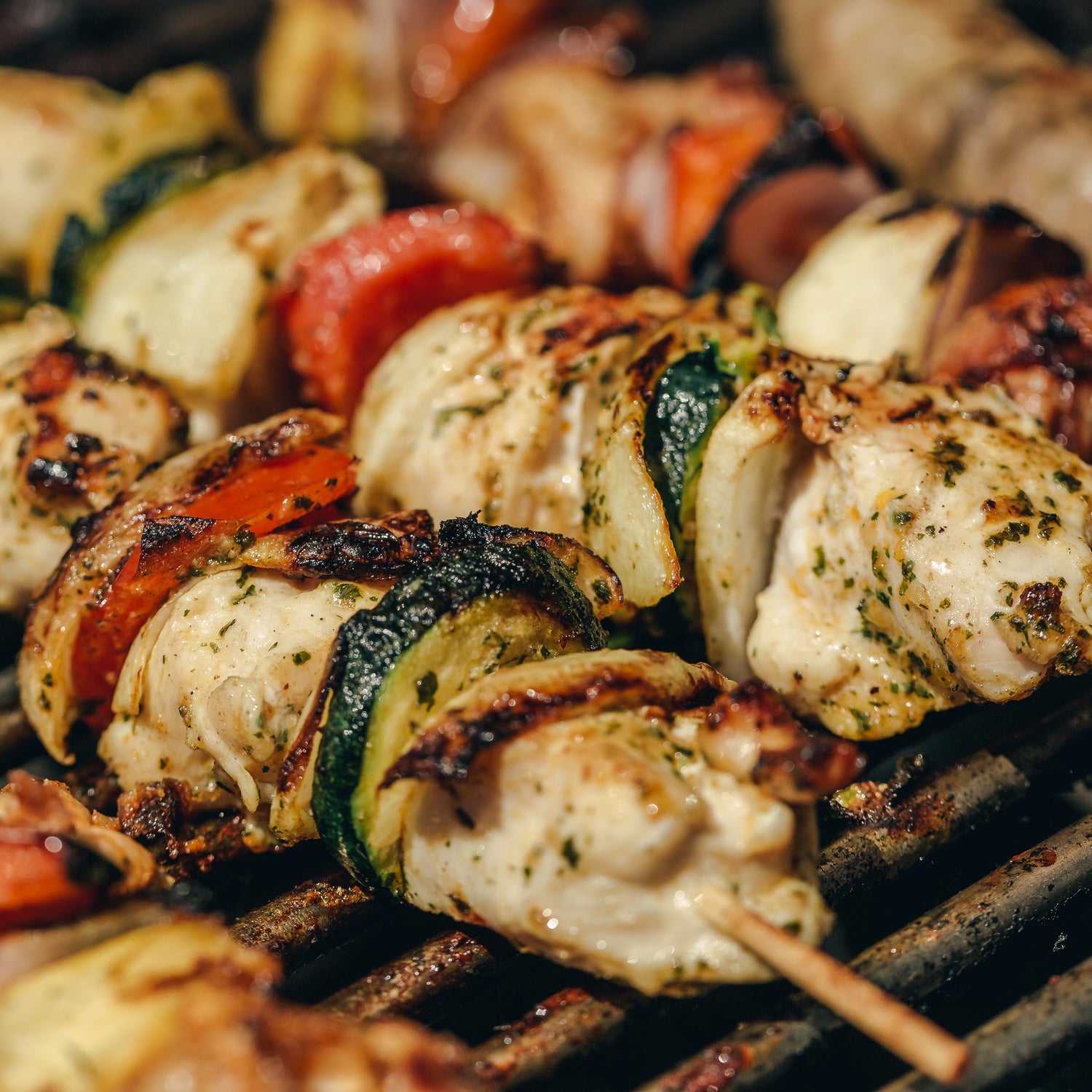 Grill-at-Home - Chicken Thighs w/Parsley-Olive Sauce* - Serves 4-6