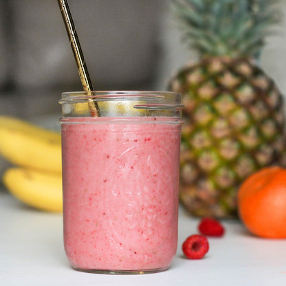 Frozen Smoothie Mix - Pineapple Paradise (Pineapple, Strawberry, Coconut) - Blend at Home