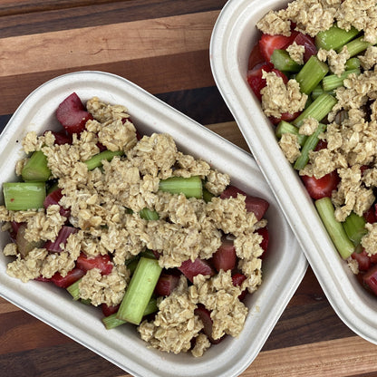 Frozen - Rhubarb Strawberry Crumble* - Bake-at-Home